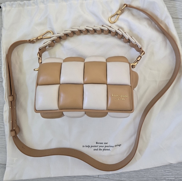 Kate Spade Tan and Cream Boxxy - Picture 2 of 6